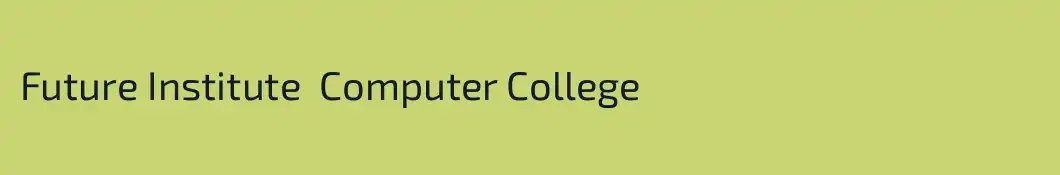 Future Institute  Computer College